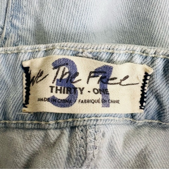 We the Free Going Rogue Tidal Wave Denim Skirt - Picture 5 of 5